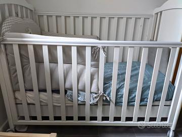 Culla lettino con materasso 