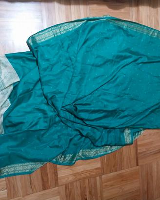 Splendido sari indiano originale