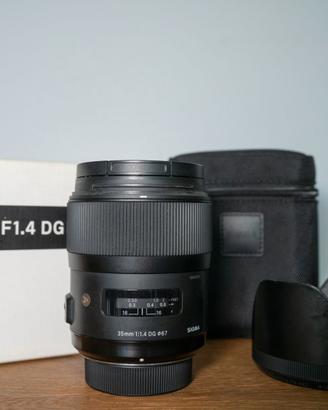 Sigma 35mm f/1.4 DG HSM Art per Nikon F