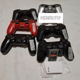 Lotto controller PS3 / 4 + batt. nuova PS3