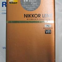 Nikon AF-S 24-120/4.0G ED VR N