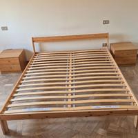 STRUTTURA LETTO IN PINO