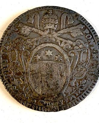 Scudo Pontificio 1780 PIO VI