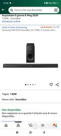 Soundbar Samsung