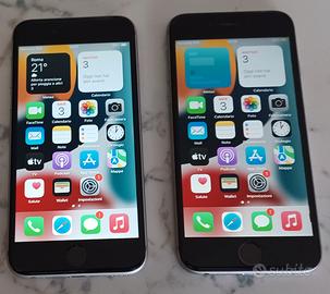 Due iPhone S6 A1688 tenuti bene è funzionanti