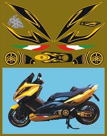 Adesivi Yamaha TMAX - kit completo