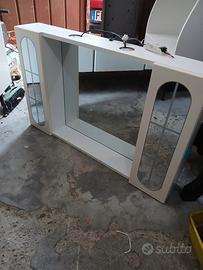 mobiletto specchiera bagno