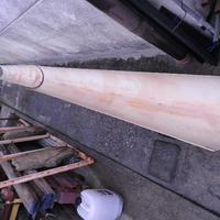 Canale in pvc avorio