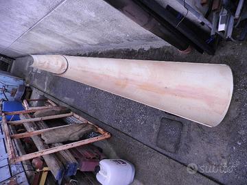 Canale in pvc avorio