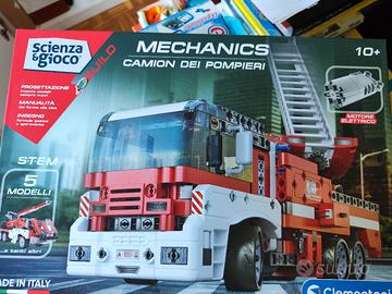 Clementoni Build Mechanics Camion dei pompieri 