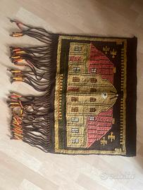 Tappeto da muro arazzo in lana