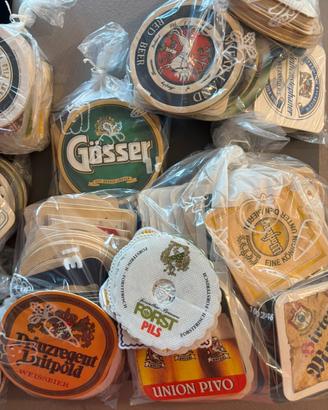 Sotto bicchieri di birra