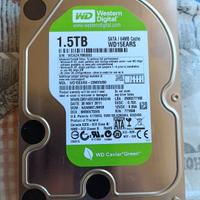 Hard disk WD da 1,5TB SATA 