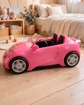 Barbie Cabrio rosa glitter brillante 