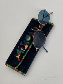 Missoni - Raro Set Vintage Occhiali da Sole Ovale 