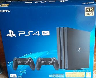 PS4   Pro   1tb + 2 controller dualsense