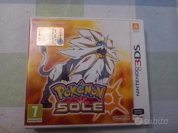 gioco nintendo 3ds Pokémon sole in ITALIANO 
