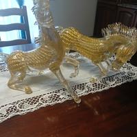 cavalli vetro di murano vintage