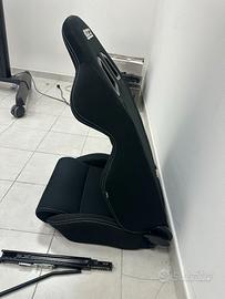 sedile sparco R100 + guide