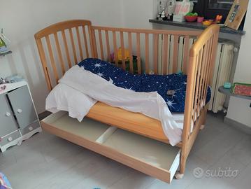 Lettino con le sbarre