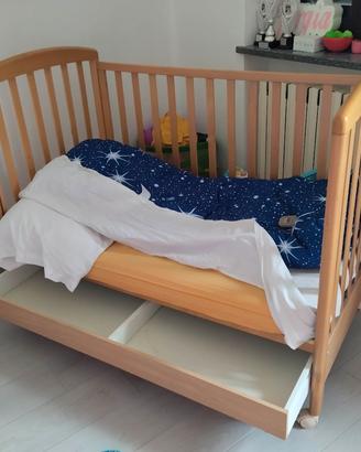 Lettino con le sbarre