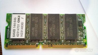 SDRAM sodimm PC66 144-64b 64MB 66mhz