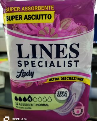 Lines specialist assorbenti 