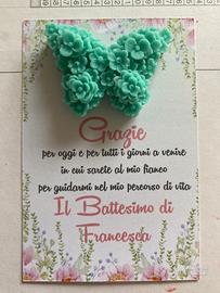 Farfalla in cera di soia