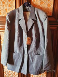 Blazer unisex azzurro TG. XXL