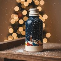 Boccetta Natalizia Vintage in Ceramica (1979)