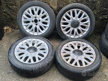 Cerchi in Lega Fiat 500 lounge Completi di Gomme