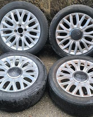 Cerchi in Lega Fiat 500 lounge Completi di Gomme