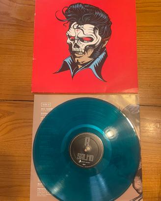 Salmo Hellvisback LP Blu Petrolio 1a Stampa 2016