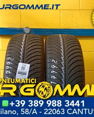 2 Gomme al 80% 215/55/17 GOODYEAR 4 Stagioni - Can