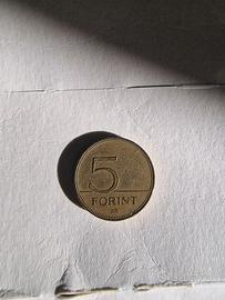 moneta ungherese 5 forint