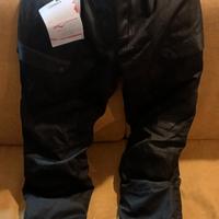 PANTALONE INVERNALE MOTO IMPERMEABILE  CON PROTEZ