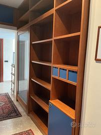 Mobile ingresso appendiabiti libreria