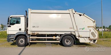 MAN 250 CV COMPATTATORE DUE ASSI