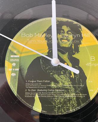 Orologio con Vinile Bob Marley Originale 