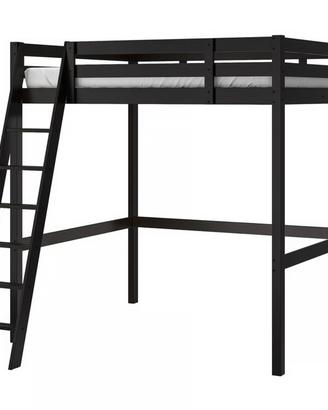 Letto soppalco con materasso Ikea