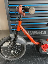 Btwin 14 pollici Decathlon arancione