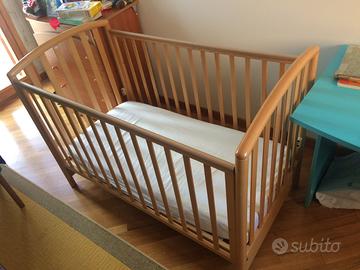 Lettino Legno Foppa Pedretti+Vaschetta x bagno