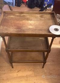 Comodino tavolino in legno anni ‘30
