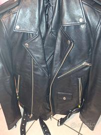 Giacca nuova di pelle  uomo prezzo di listino 950