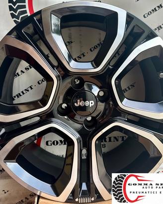 4 CERCHI IN LEGA ORIGINALI RAGGIO 18 JEEP AVENGER