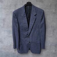 Giacca a righe blu Pierre Cardin paris 48