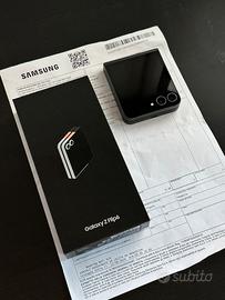 Samsung Galaxy Z flip 6 - CRAFTED BLACK