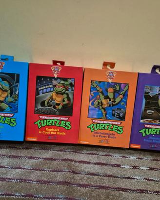 Lotto Tartarughe Ninja NECA