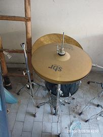 Batteria Ramper con piatti Sabian