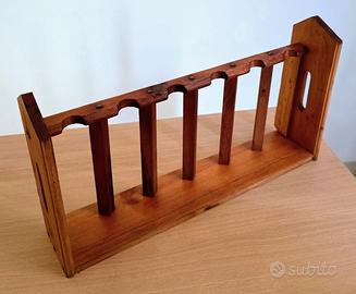 Cantina in legno,  portabottiglie